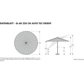 Doppler Asia Look SL-AZ 250 x 250 cm Greige
