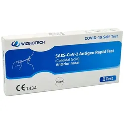 50x WIZ Biotech SARS-CoV-2 Schnelltest für Laien (nasal)