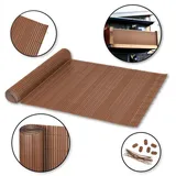 mit Steg 80 x 300 cm braun