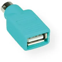 Value Maus Adapter USB A 4polig Buchse/PS/2 6polig Stecker