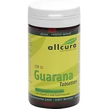 Allcura Guarana Tabletten 200 mg Extraktpulver