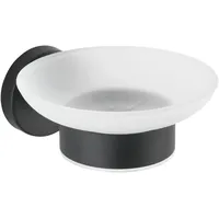Wenko Seifenablage Bosio Black Glas, satiniert
