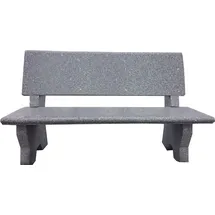 Dehner Gartenbank 120 x 50 x 75 cm Grau