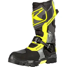 Klim Adventure GTX Stiefel Gore-Tex Dunkelgrau/Neon-Gelb 45