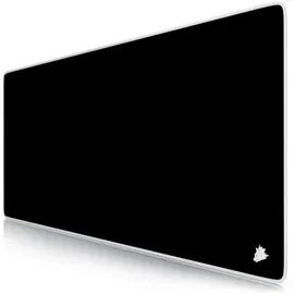 Titanwolf Gaming Mauspad, XXL Speed Gaming Mousepad / Extragroße Fläche von 900 x 400mm, Symbol weiß