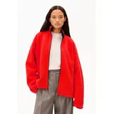 ARMEDANGELS COTTON FLEECE Jacke rot M