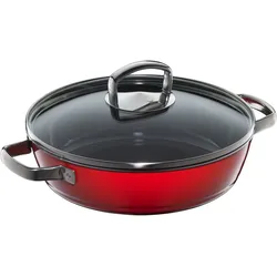 WMF Fusiontec Mineral Roasting Pan 28cm Red with lid