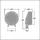 zumtobel Thorn LED-Fluter CONT3 36L 96633453