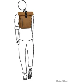 Daniel Ray Griffith Rolltop-Rucksack Khaki