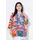 Angel Of Style by Happy Size Druckbluse Mustermix-Druck Bunt 44