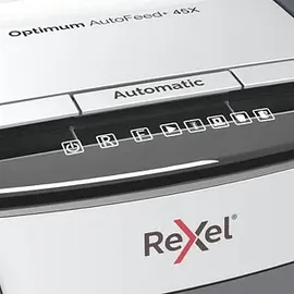 Rexel Optimum AutoFeed+ 45X Schwarz