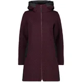 CMP Woman Coat FIX Hood burgundy (C919) 40