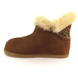 SHEPHERD Hausschuhe Braun 38