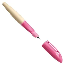 Stabilo Schulfüller ergonomisch für Linkshänder mit Anfänger-Feder A EASYbirdy Timber in pink