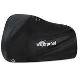 TUWENA Fahrradschutzhülle Fahrradgarage Draussen Fahrradabdeckung Wasserdicht Oxford Stoff schwarz