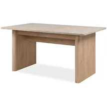 furn.design Esstisch Sand Hickory Walnuss 160 - 200 cm Ausziehbar Jaron