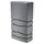Prosperplast Regenwasserbehälter Aqua Tower 350 l hellgrau
