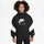 Nike Air Kinder Kapuzensweater, schwarz - US: M
