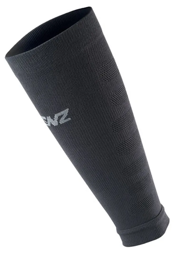 Lenz Compression 1.0 Socks Manchet scheenbeen mouw, zwart, S Voorman