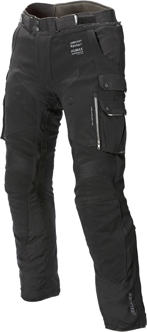 Büse Borgo Motorrad Textilhose, schwarz, Größe 28