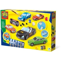 SES Creative Autos gießen und anmalen Gips-Set