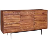 Wohnling Sideboard Sideboard 150 cm sheesham, WL5.635 sheesham 150,0 x 41,0 x 81,0 cm