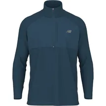 New Balance Heat Grid Fleecejacke Blau L