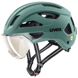 Uvex Stride Visor MIPS 56-59 cm grün/grau 2026