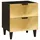 vidaXL Nachtschrank 40 x 33,5 x 46 cm Schwarz/Gold