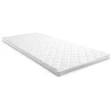 matratzen discount Komfortschaumtopper T6 90 x 200 cm, Höhe 6 cm, Härtegrad H3