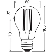 Osram 4099854265488 LED EEK A (A - G) E27