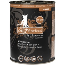Catz Finefood Purrrr 400 Gramm Katzennassfutter 6 x 400 Gramm No. 109, Wildschwein
