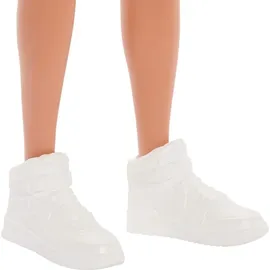 Mattel HRH26 Barbie Fashionistas Ken-Puppe brünett im Totally Hair Look