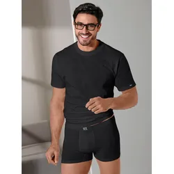 Panty KUMPF, Herren, Gr. 7, schwarz (2 stück schwarz), 95% Baumwolle, 5% Elasthan, Unterhosen
