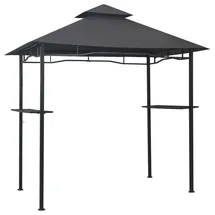 vidaXL BBQ-Pavillon 2,4 x 1,5 m Anthrazit