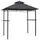 vidaXL BBQ-Pavillon 2,4 x 1,5 m Anthrazit
