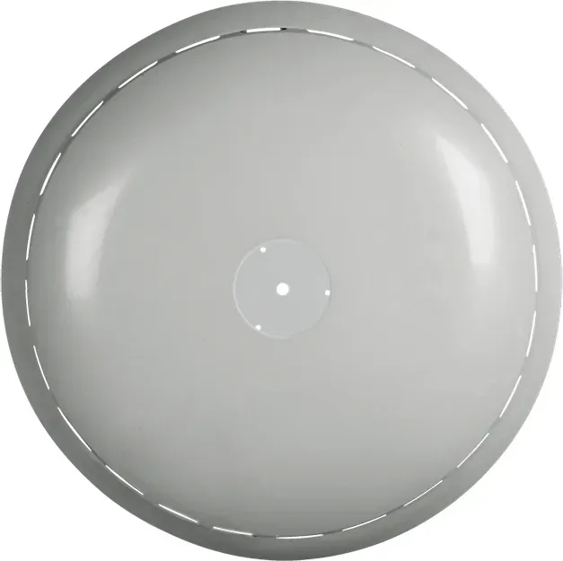 Radkappe für LKW, vorne und hinten, grau, PVC, 22,5