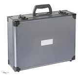 TOOLCRAFT Werkzeug-Pilotenkoffer unbestückt grau 42 x 32 x 14 cm