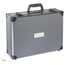 TOOLCRAFT Werkzeug-Pilotenkoffer unbestückt grau 42 x 32 x 14 cm