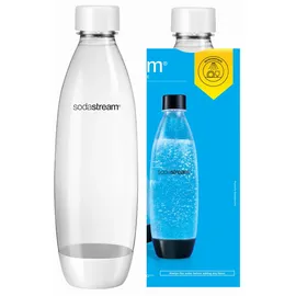 Sodastream Fuse Flasche weiß 1 l 2 Stück.