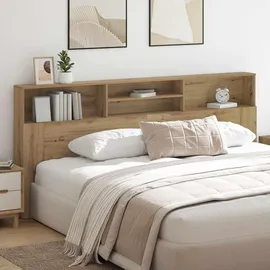 vidaXL Kopfteil Schrank Artisan-Eiche 220 x 19 x 101,5 cm