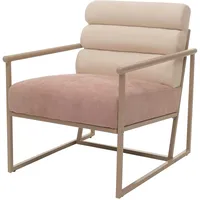Mendler Lounge-Sessel HWC-O38, Cocktail-/Polstersessel Clubsessel, Stoff/Textil (420 g/m2) Metall