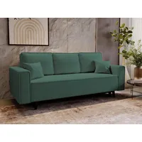 Beautysofa Schlafsofa Monte, stilvoll Polstersofa grün