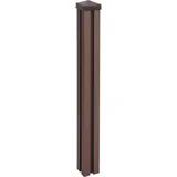 MCW Zaunpfahl 98 x 0 cm Braun/WPC