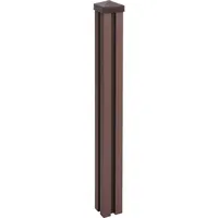 MCW Zaunpfahl 98 x 0 cm Braun/WPC