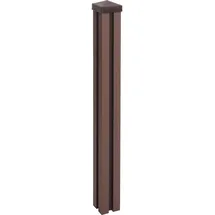 MCW Zaunpfahl 98 x 0 cm Braun/WPC
