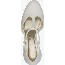 Marco Tozzi T-Steg Pumps für Damen, beige, Größe 40 EU