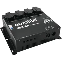 Eurolite ESX-4R DMX Switchpack Schwarz