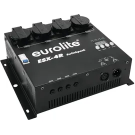 Eurolite ESX-4R DMX Switchpack Schwarz