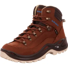 Lowa Renegade GTX Mid Damen Mahagoni/Navy 39,5
